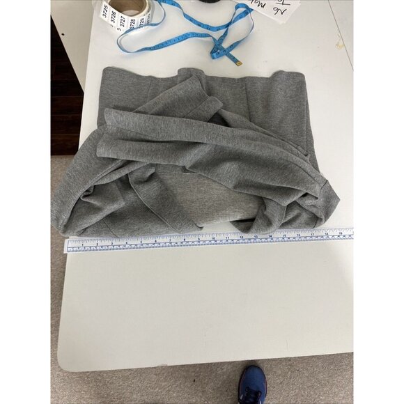 Tom Tailor Gray Jersey Knit Blazer Women's Size XL Business Casual - Picture 10 of 12